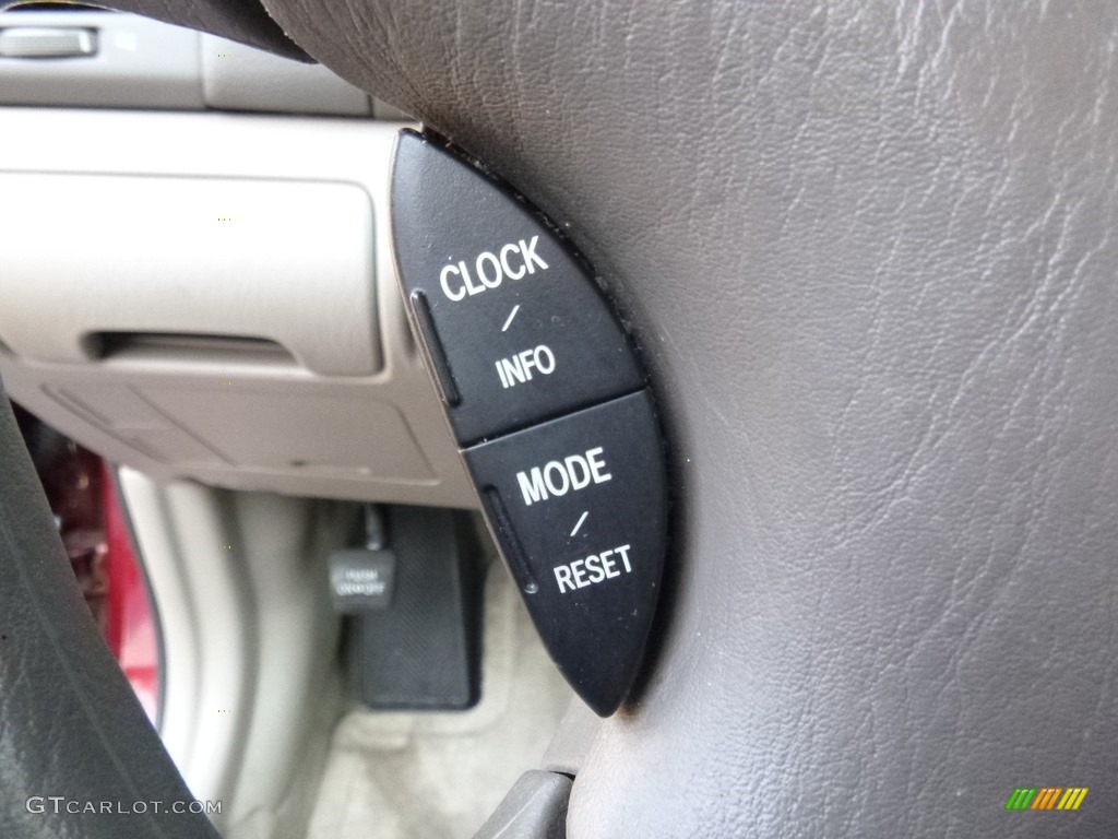 2003 Camry XLE - Salsa Red Pearl / Taupe photo #19