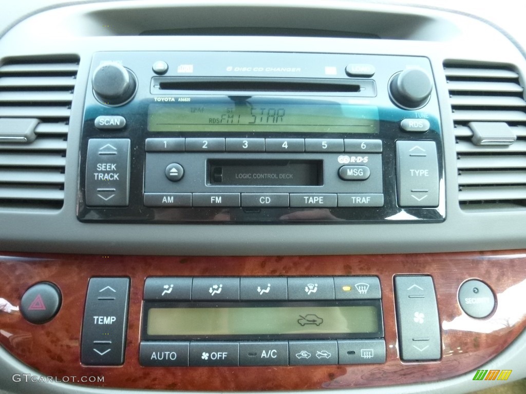 2003 Camry XLE - Salsa Red Pearl / Taupe photo #24