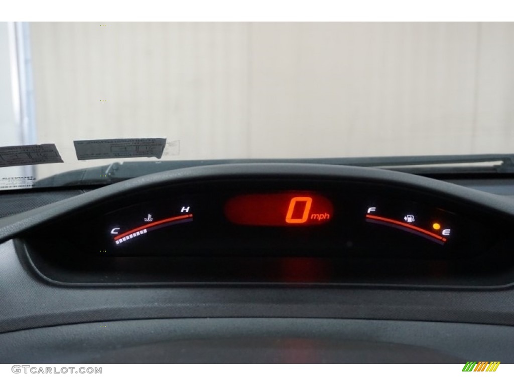 2006 Civic Si Coupe - Habanero Red Pearl / Black photo #32