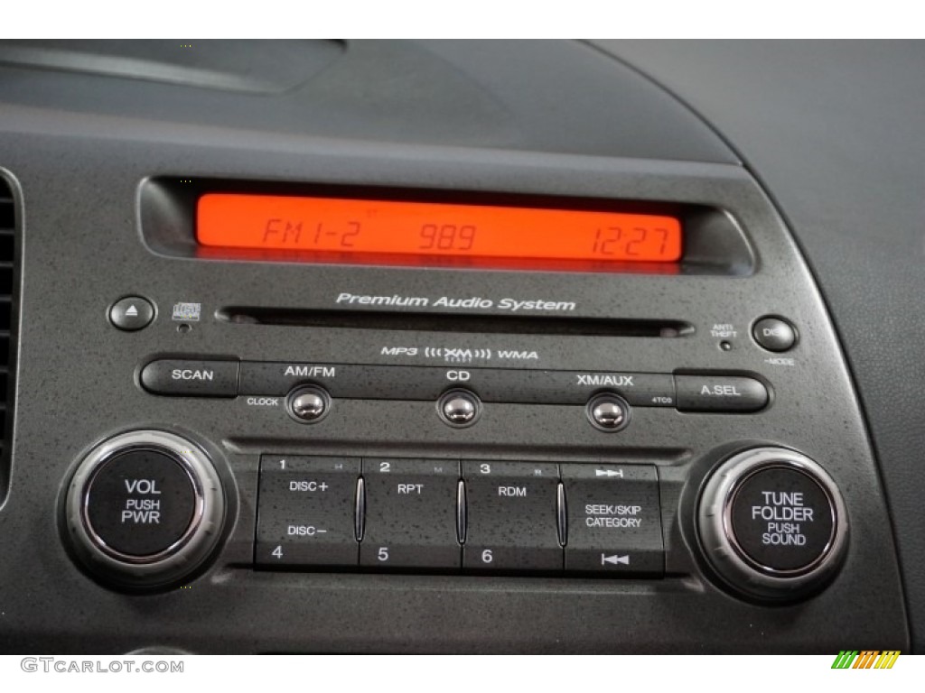 2006 Civic Si Coupe - Habanero Red Pearl / Black photo #34