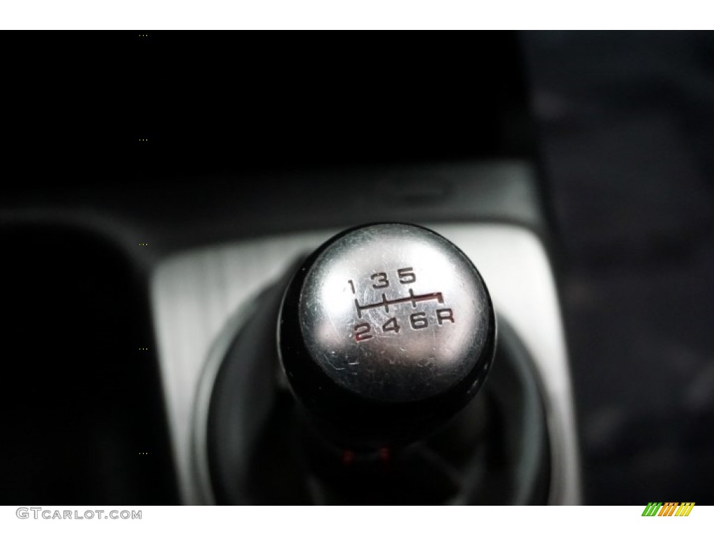 2006 Civic Si Coupe - Habanero Red Pearl / Black photo #36