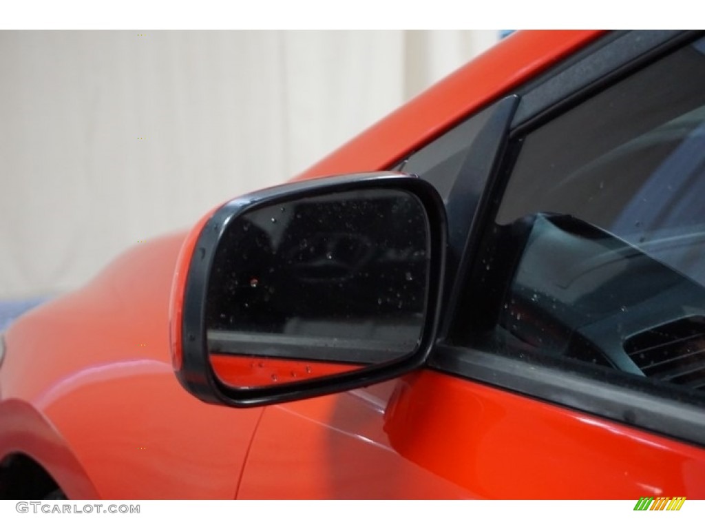 2006 Civic Si Coupe - Habanero Red Pearl / Black photo #68