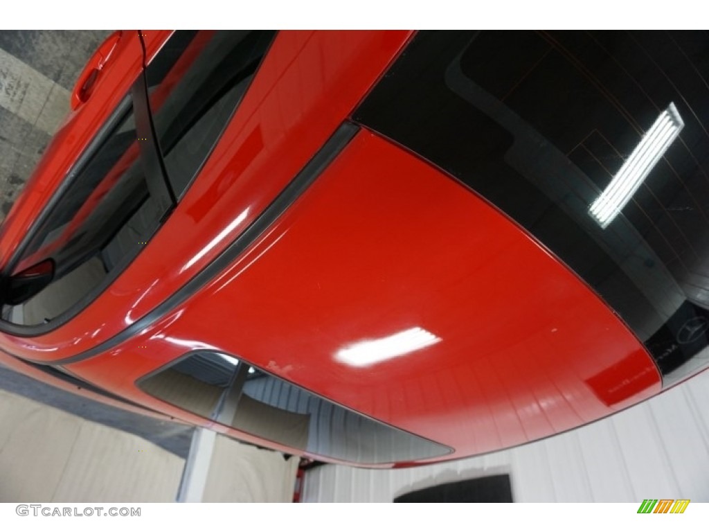2006 Civic Si Coupe - Habanero Red Pearl / Black photo #79