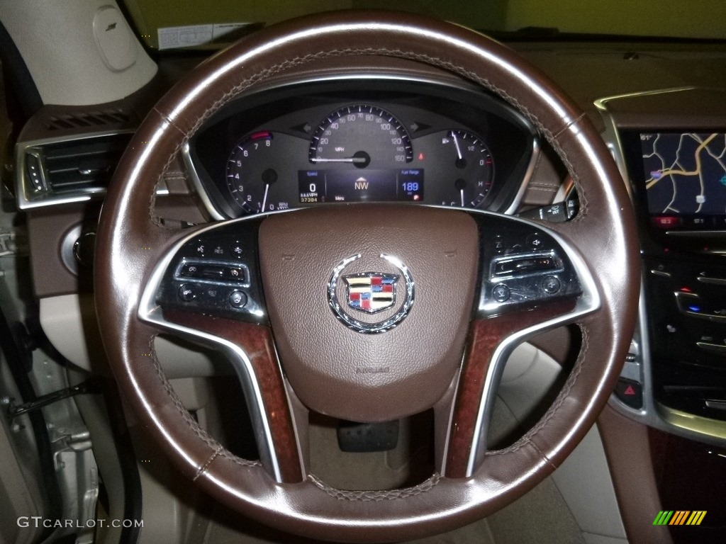 2013 SRX Luxury AWD - Silver Coast Metallic / Shale/Brownstone photo #20