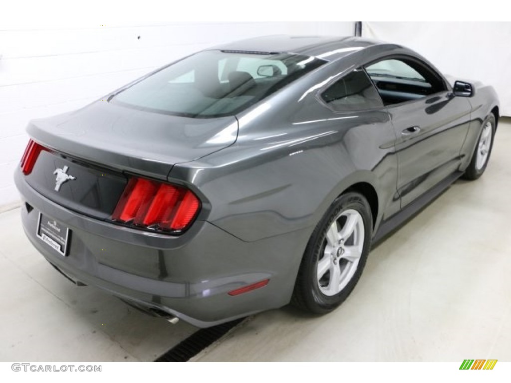 2016 Mustang V6 Coupe - Magnetic Metallic / Ebony photo #4