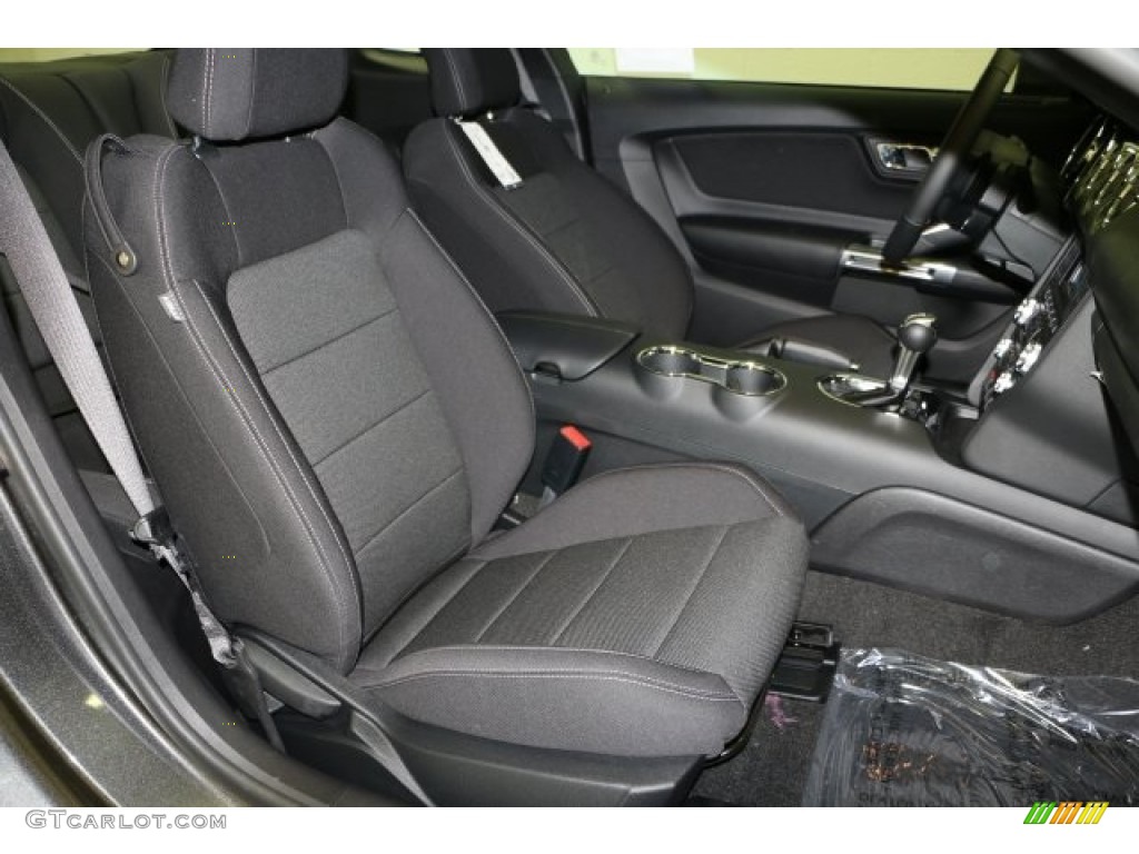 2016 Mustang V6 Coupe - Magnetic Metallic / Ebony photo #6