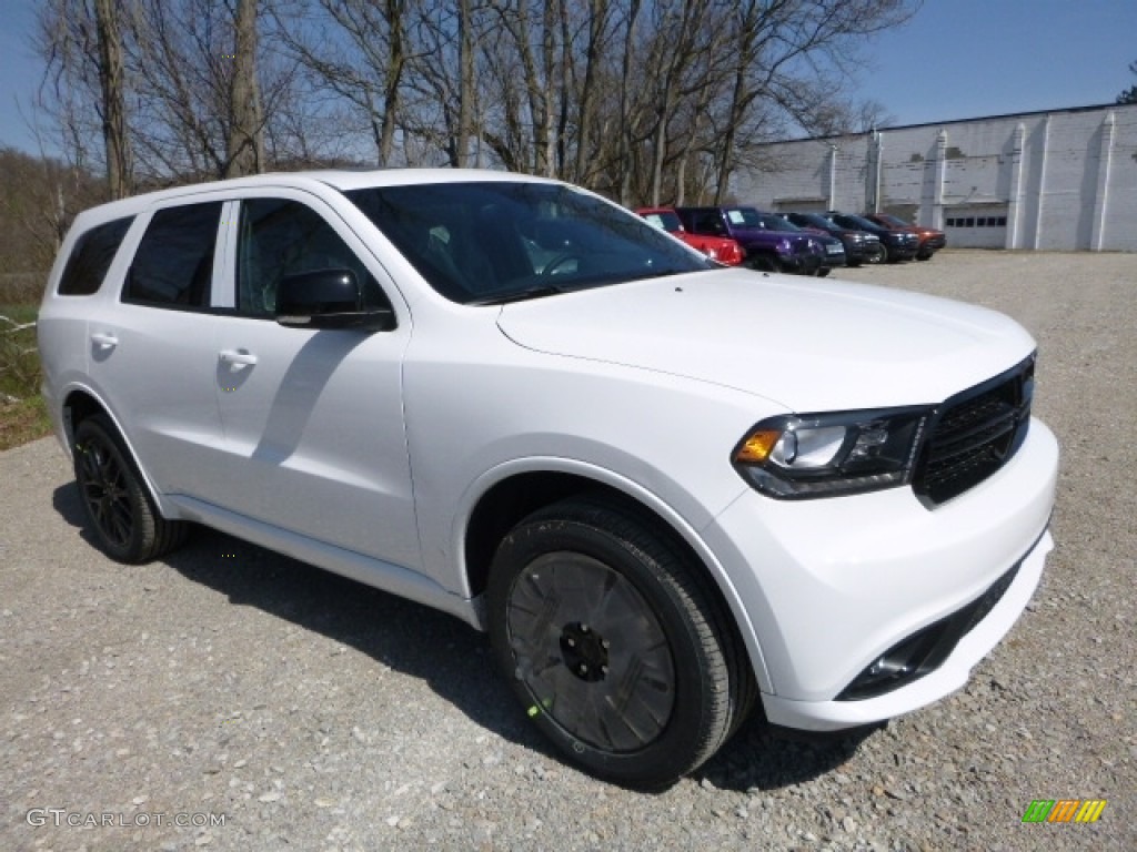 2016 Durango Limited Blacktop AWD - Bright White / Black photo #11