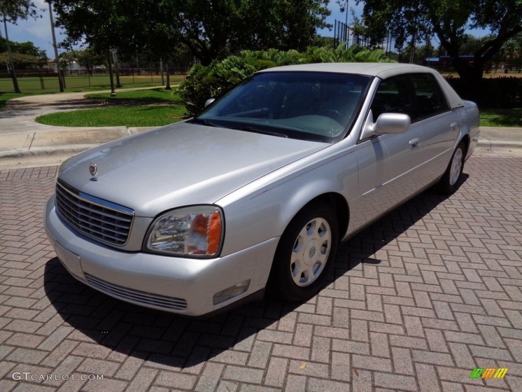 2002 DeVille Sedan - Sterling Metallic / Dark Gray photo #1