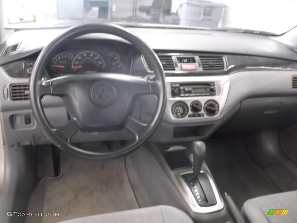 2004 Lancer ES - Cool Silver Metallic / Gray photo #4