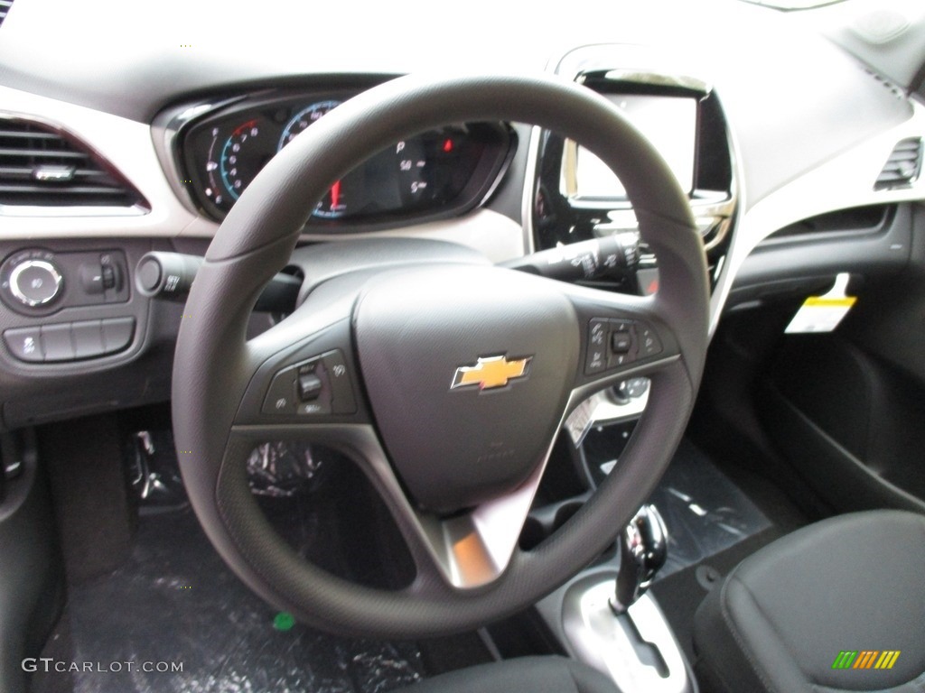 2016 Chevrolet Spark LT Jet Black Steering Wheel Photo #111738853