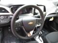 2016 Chevrolet Spark Jet Black Interior Steering Wheel Photo