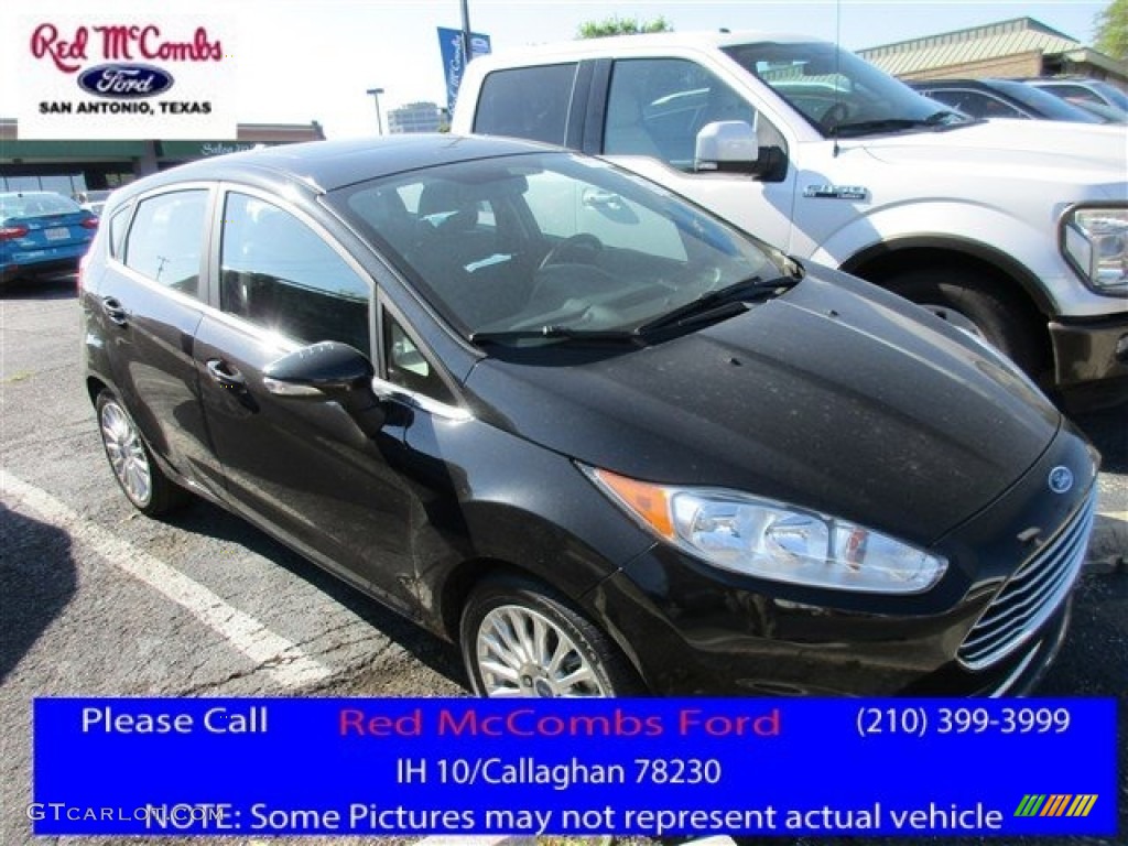 Tuxedo Black Metallic Ford Fiesta