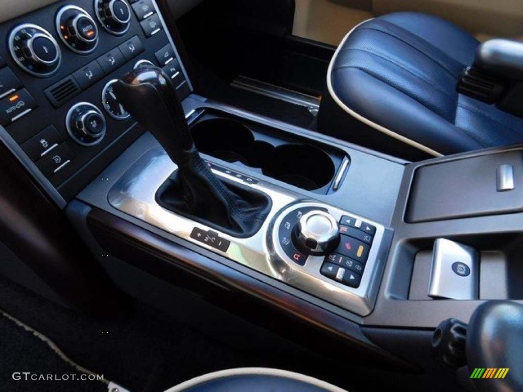 2010 Range Rover HSE - Alaska White / Navy Blue/Parchment photo #33