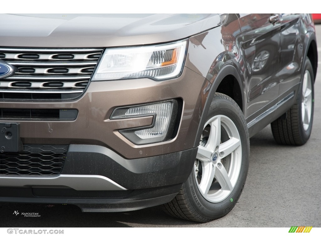 2016 Explorer XLT 4WD - Caribou Metallic / Ebony Black photo #2