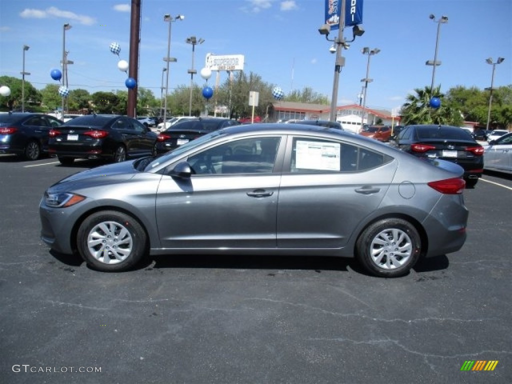2017 Elantra SE - Gray / Gray photo #4