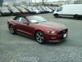 2015 Ruby Red Metallic Ford Mustang V6 Convertible  photo #1