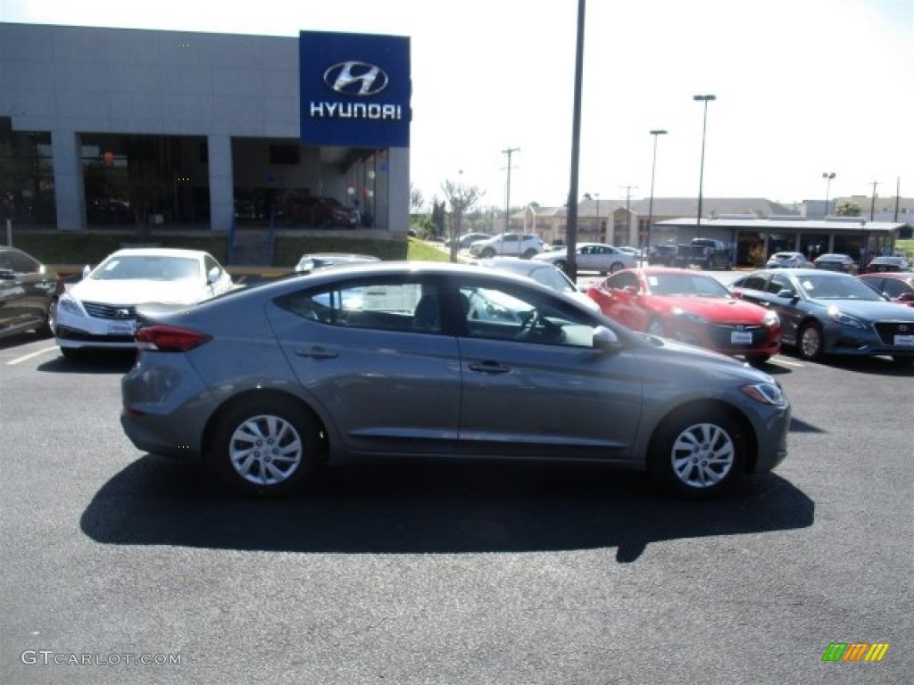 2017 Elantra SE - Gray / Gray photo #8