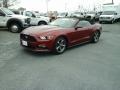2015 Ruby Red Metallic Ford Mustang V6 Convertible  photo #3