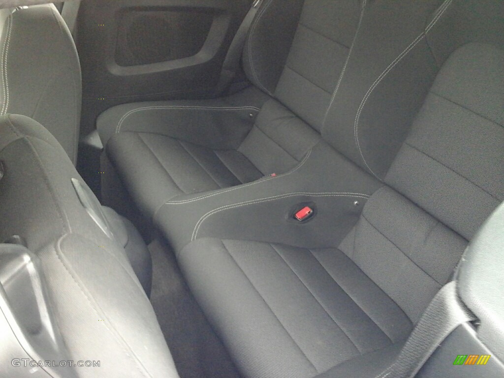 Ebony Interior 2015 Ford Mustang V6 Convertible Photo #111741649