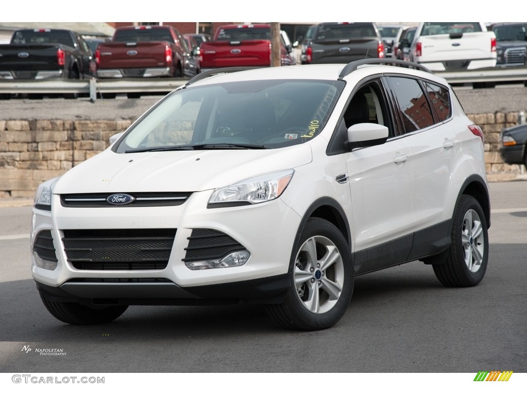 2016 Escape SE 4WD - White Platinum Metallic / Charcoal Black photo #1