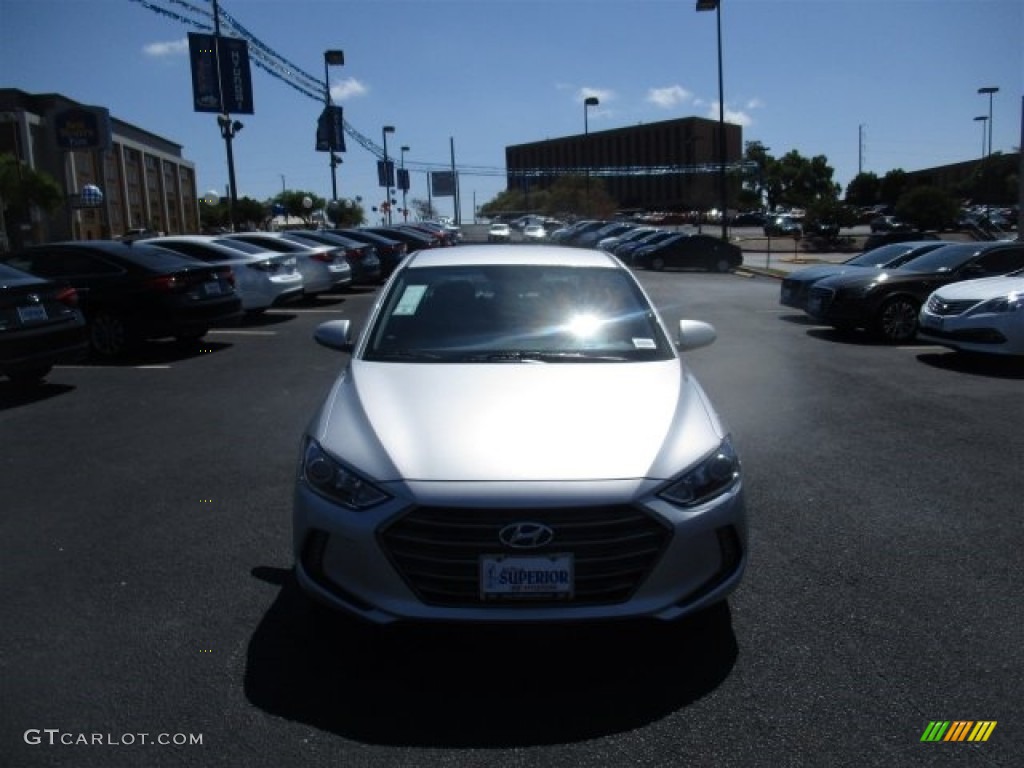 2017 Elantra Limited - Silver / Black photo #2