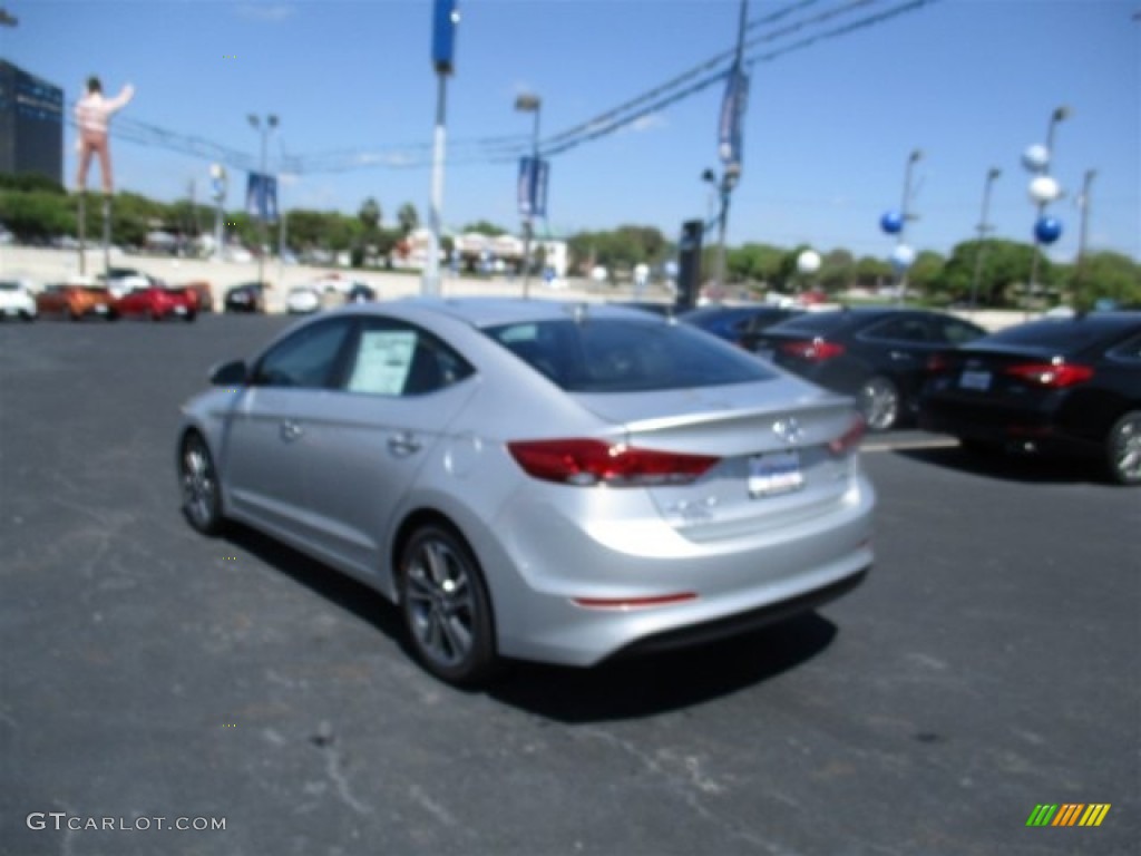 2017 Elantra Limited - Silver / Black photo #6