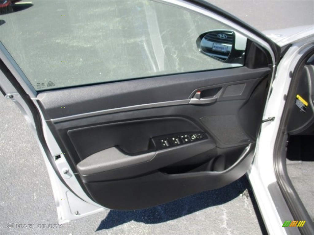 2017 Elantra Limited - Silver / Black photo #16