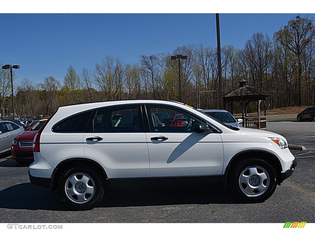 2008 CR-V LX - Taffeta White / Gray photo #2
