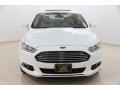 2014 Oxford White Ford Fusion Titanium  photo #2