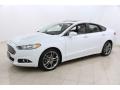 2014 Oxford White Ford Fusion Titanium  photo #3