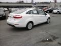Oxford White - Fiesta S Sedan Photo No. 4