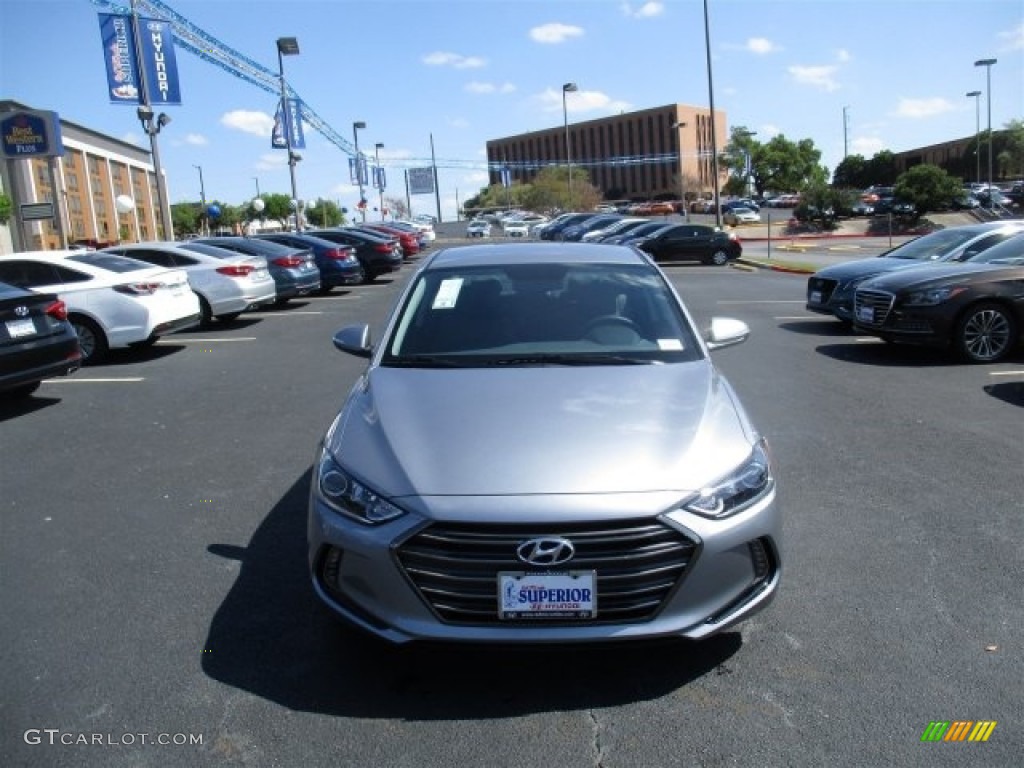 2017 Elantra Limited - Gray / Black photo #2