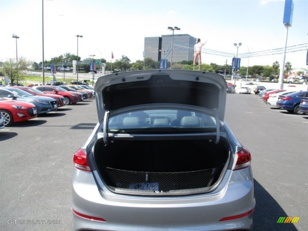 2017 Elantra Limited - Gray / Black photo #9