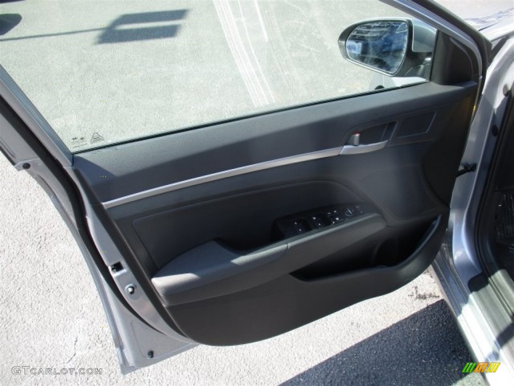 2017 Elantra Limited - Gray / Black photo #17
