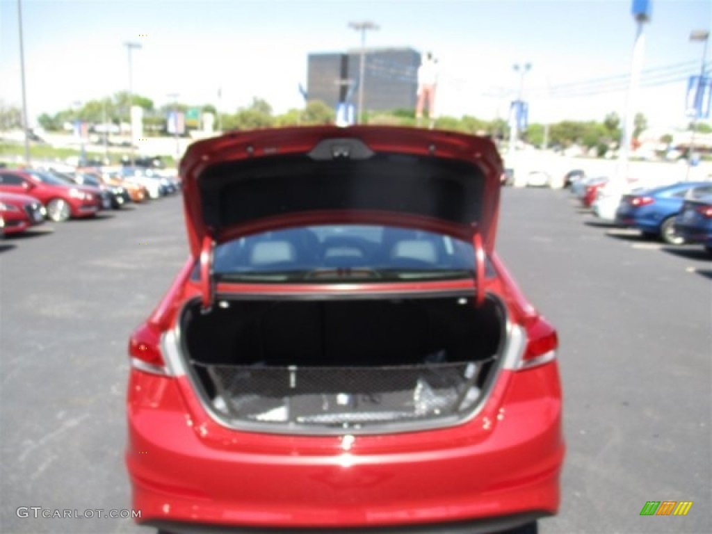2017 Elantra Limited - Red / Black photo #9