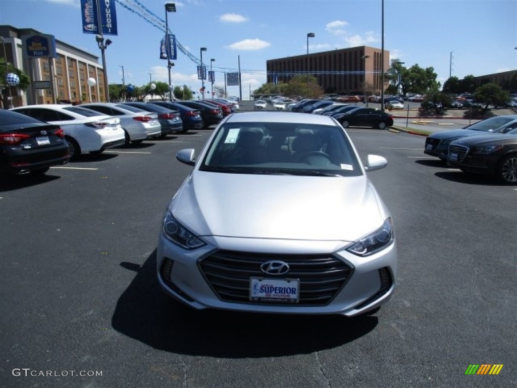 2017 Elantra Limited - Silver / Gray photo #2