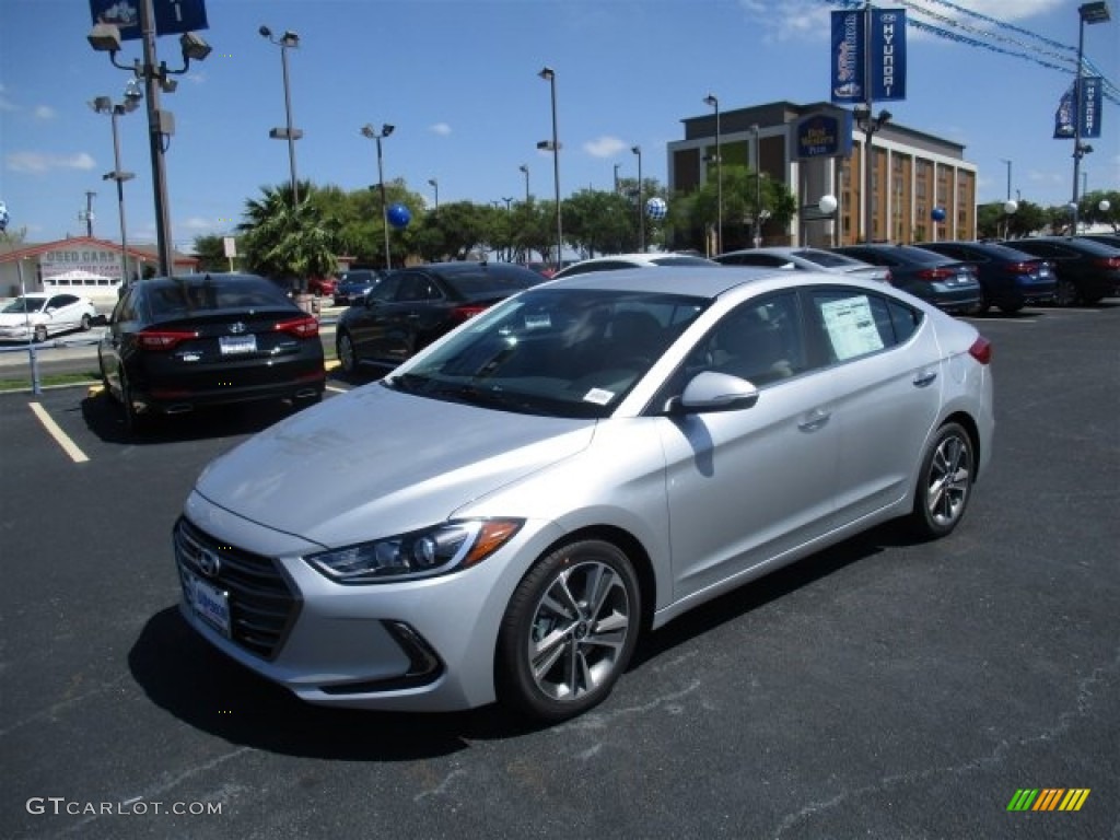 2017 Elantra Limited - Silver / Gray photo #3