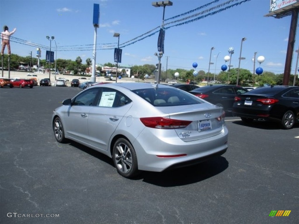 2017 Elantra Limited - Silver / Gray photo #5