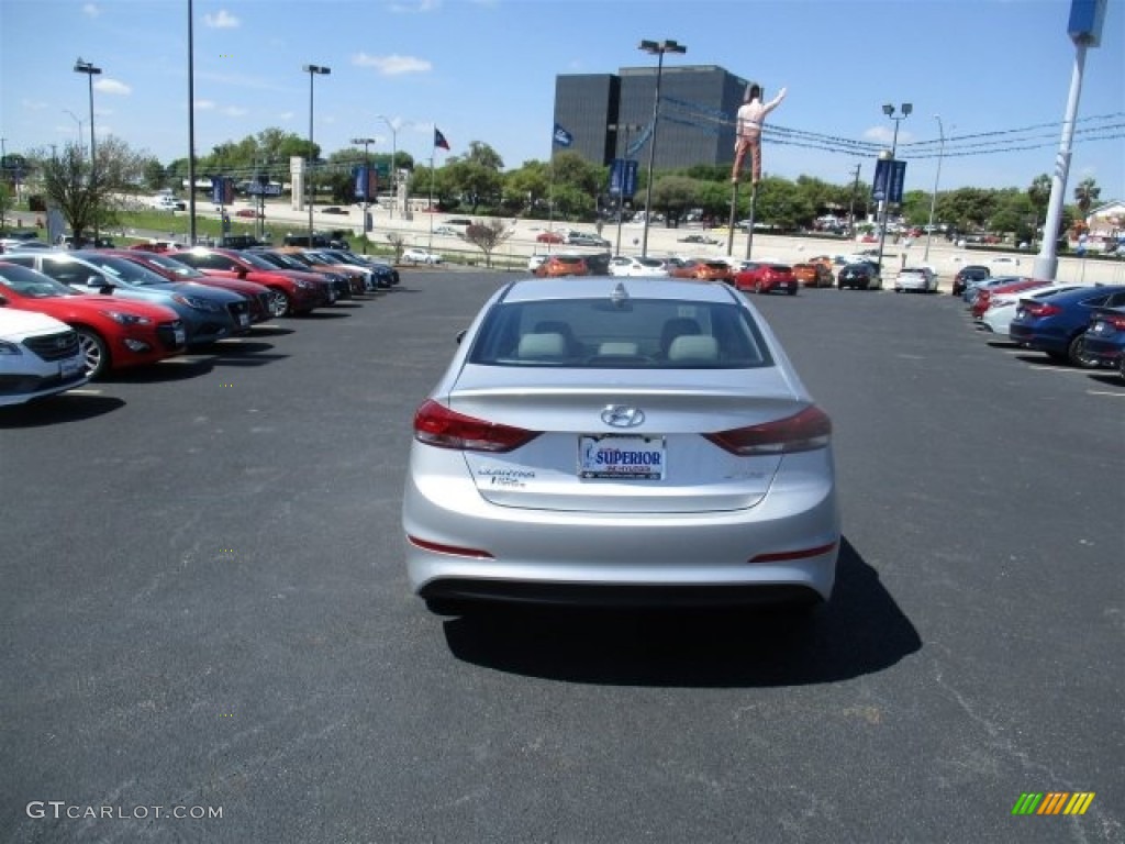 2017 Elantra Limited - Silver / Gray photo #6