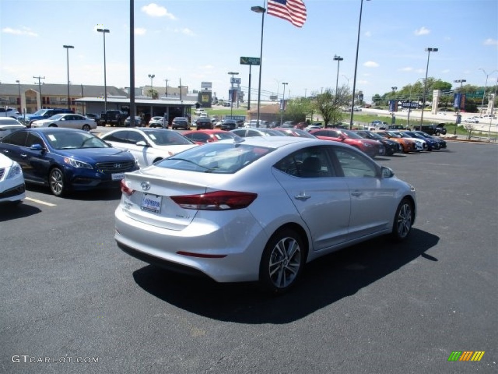 2017 Elantra Limited - Silver / Gray photo #7