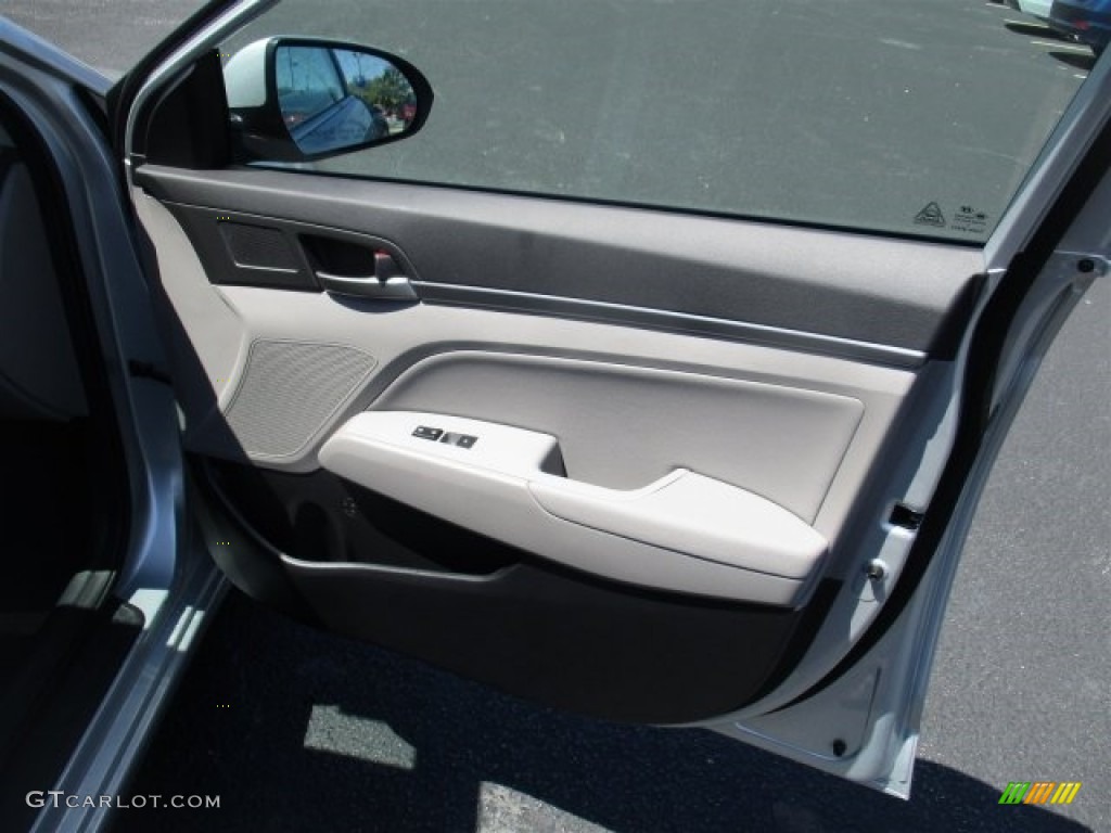 2017 Elantra Limited - Silver / Gray photo #11