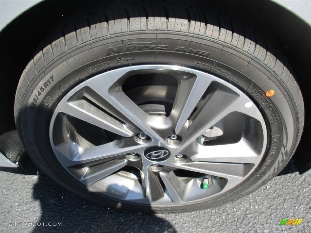 2017 Elantra Limited - Silver / Gray photo #20