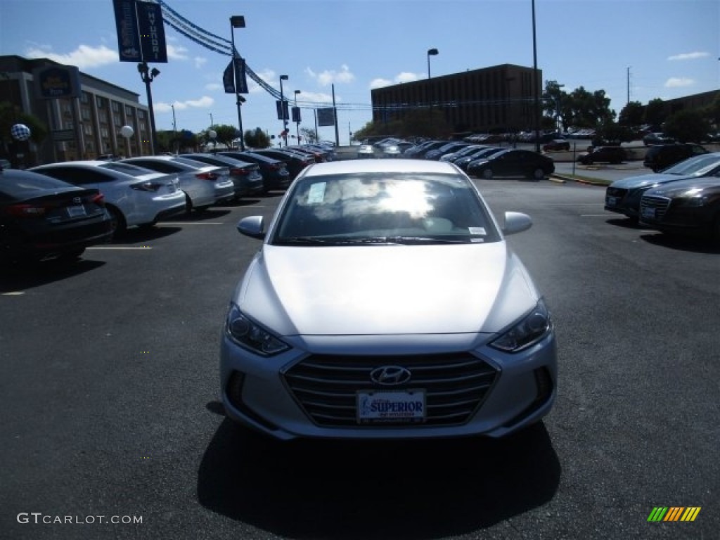 2017 Elantra Limited - Silver / Gray photo #2