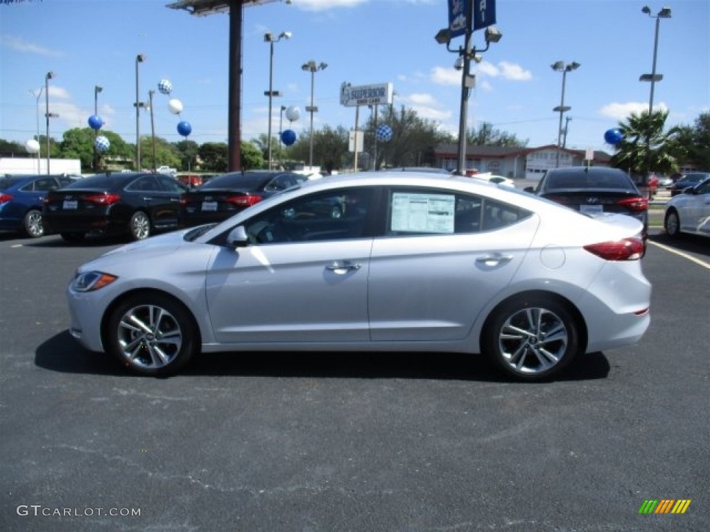 Silver 2017 Hyundai Elantra Limited Exterior Photo #111744664