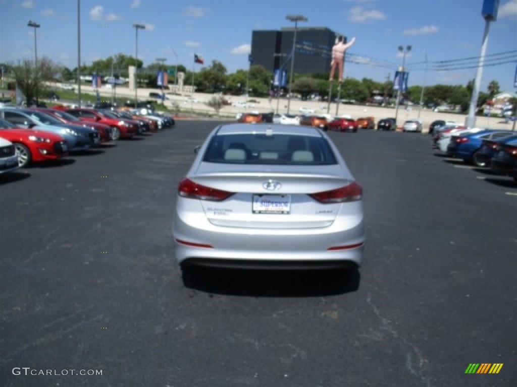2017 Elantra Limited - Silver / Gray photo #5