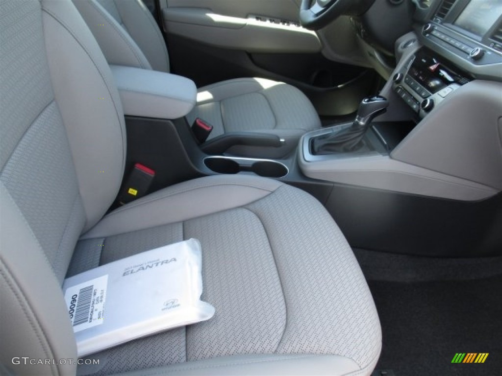 2017 Elantra Limited - Silver / Gray photo #12