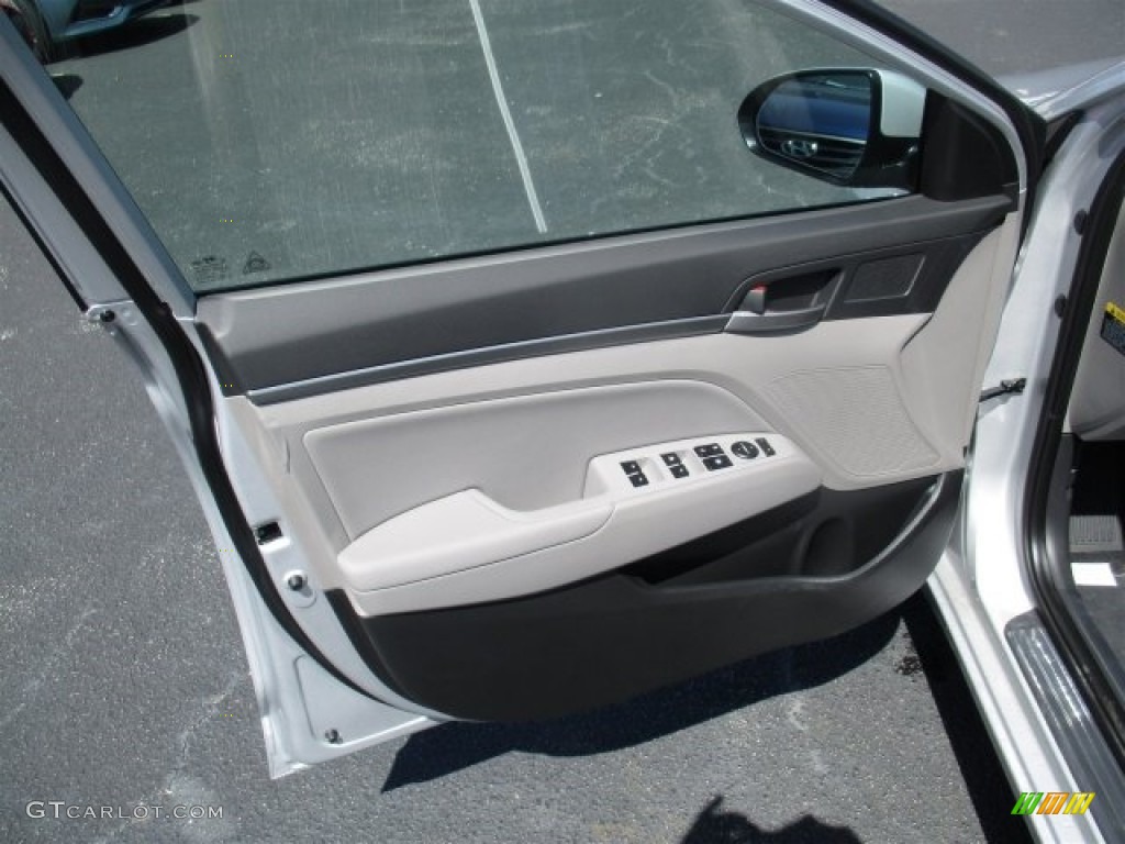2017 Elantra Limited - Silver / Gray photo #17