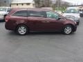 2015 Dark Cherry Pearl Honda Odyssey EX-L  photo #2