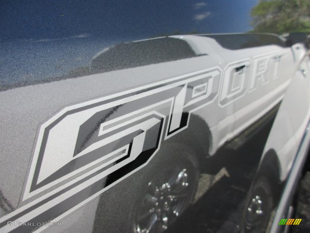 2016 F150 XLT SuperCrew - Magnetic / Black photo #10