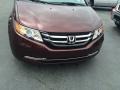 2015 Dark Cherry Pearl Honda Odyssey EX-L  photo #15